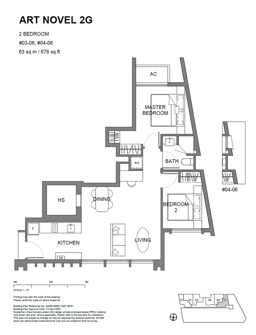 ART NOVEL 2G floor plan